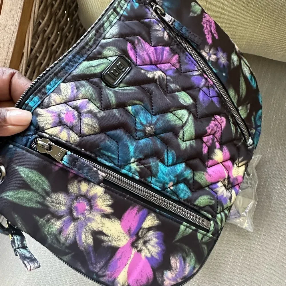LUG Swivel Convertible Crossbody Bag & Heart Shape Pouch